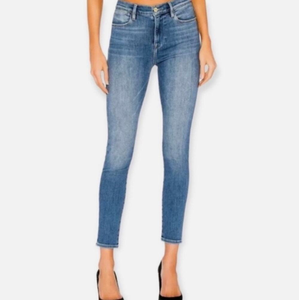 Frame Denim Le High Skinny Crop Amal High Skinny Jeans Size 29 *EUC